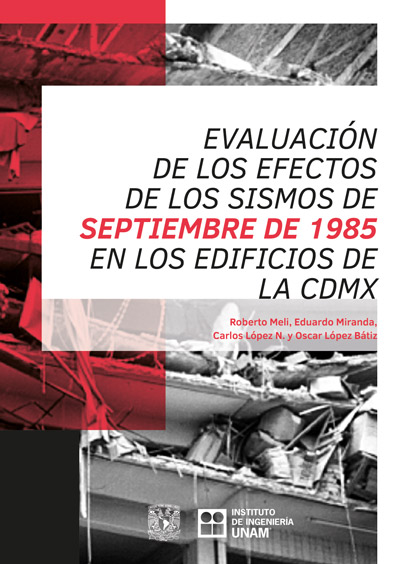Evaluación de los efectos de los sismos de septiembre de 1985