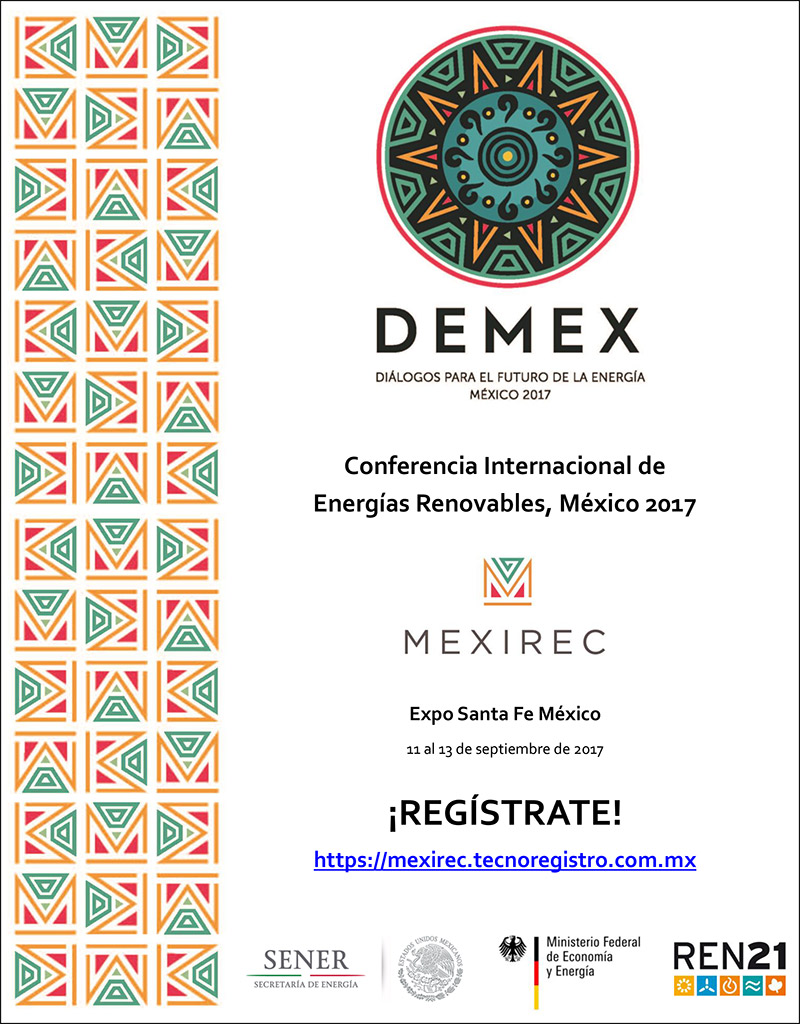 Conferencia Internacional de Energías Renovables, México 2017