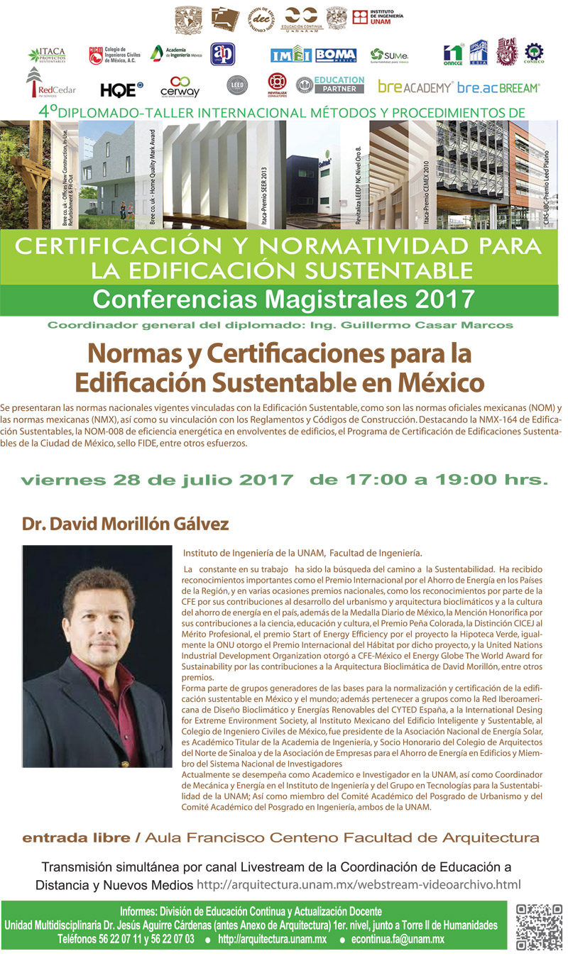 Normas y Certificaciones para la Edificación Sustentable en México