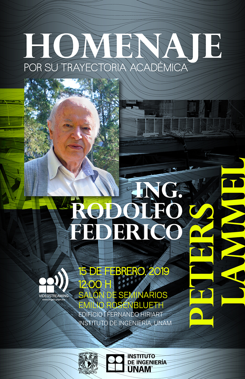 Homenaje al Ing. Rodolfo Federico Peters Lammel