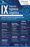 Cartel del VIII Seminario de Ingeniería Lingüística