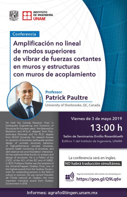 Amplificación no lineal de modos superiores de vibrar