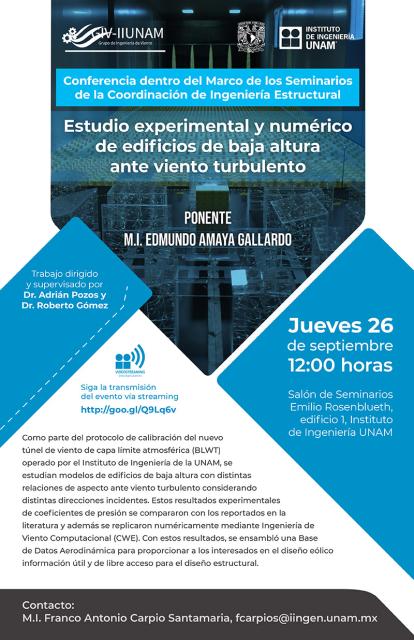 Estudio experimental y numérico de edificios de baja altura ante viento turbulento