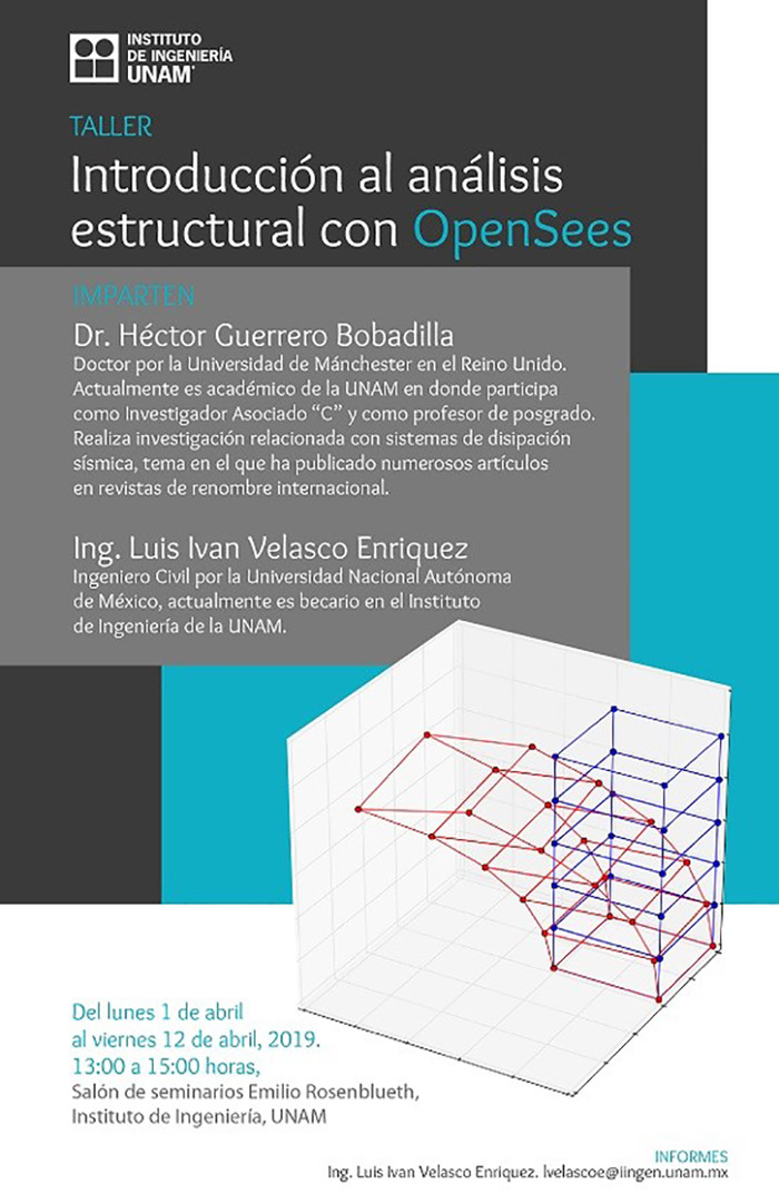Taller Introducción al análisis estructural con OpenSees